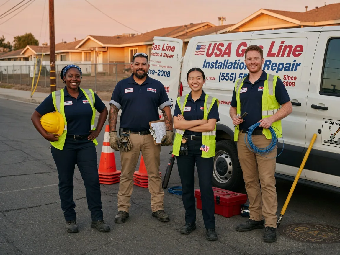 Gas Line Installation company in Crane, TX